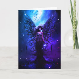 Mystical Winged Goddess Grußkarte! Dankeskarte