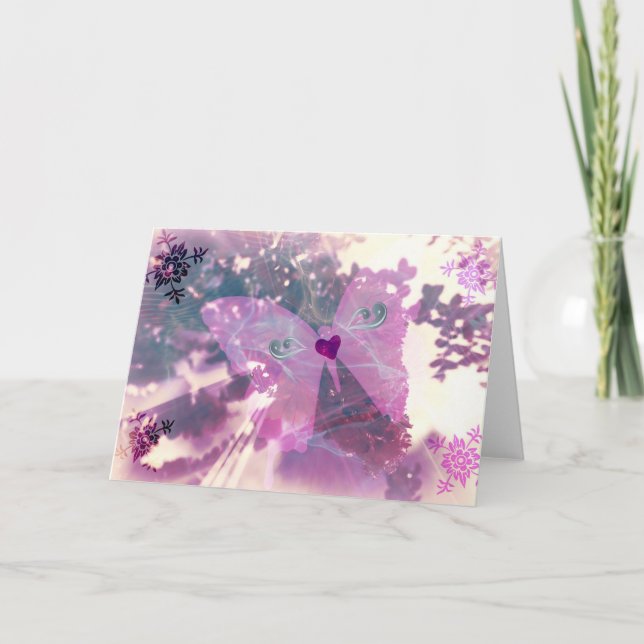 Mystical Wings Karte (Vorderseite)