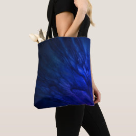 Mystical Wings with Deep Blue Feathers