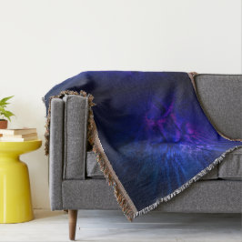 Mystical Wings with Deep Blue Feathers Decke