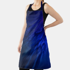 Mystical Wings with Deep Blue Feathers Schürze