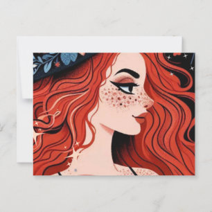 Mystical Witchy Collection Postkarte - Postkarte