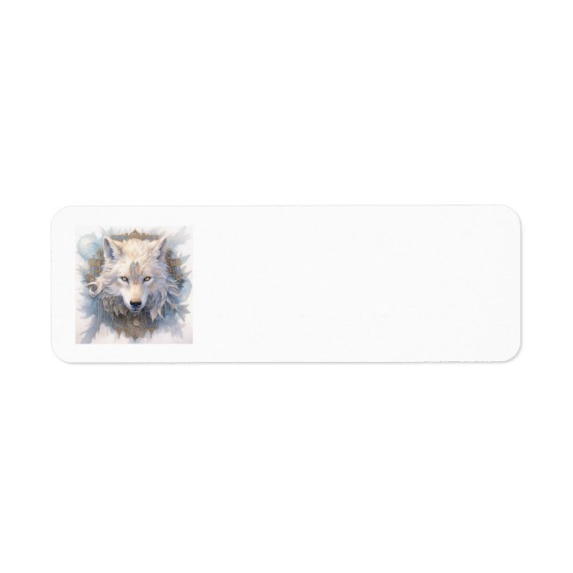 Mystical Wolf Address Labels (Vorne)