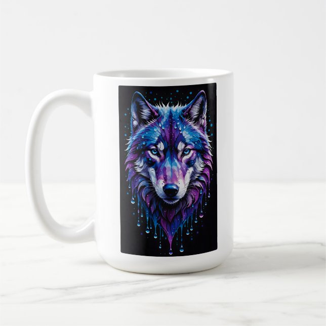 Mystical Wolf Kaffeetasse (Links)