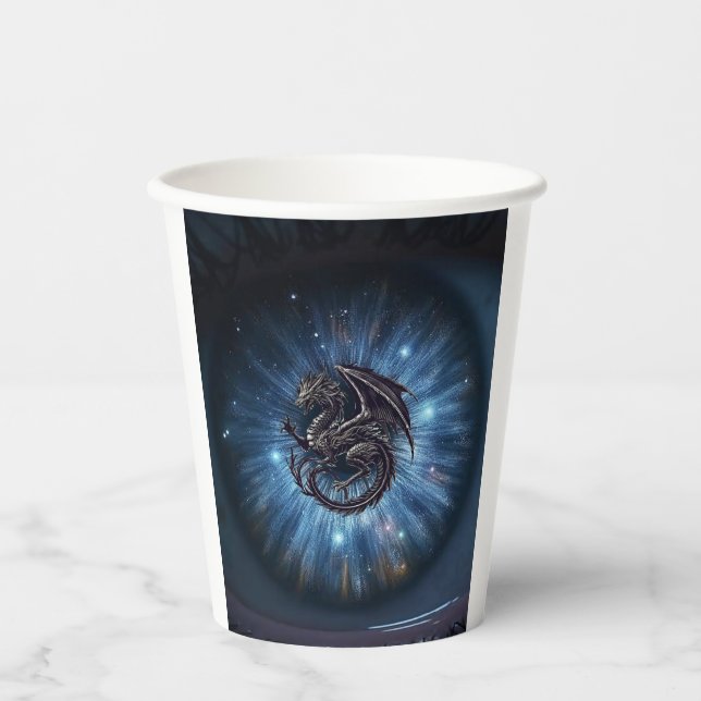 Mystical Wyvern Eye Pappbecher (Vorderseite)