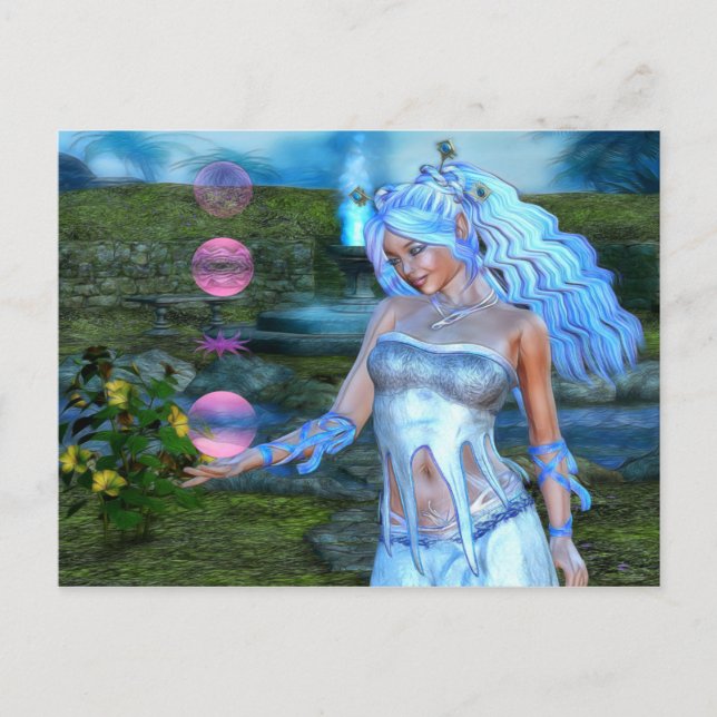 Mysticals Lake Postkarte (Vorderseite)