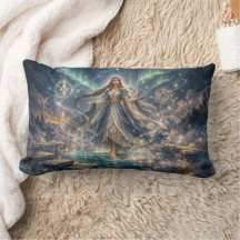 MystiCelestial Zauberin Fantasy Kissen