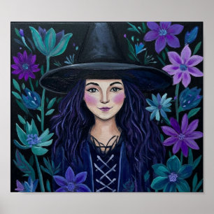 MysticGothFlower Poster