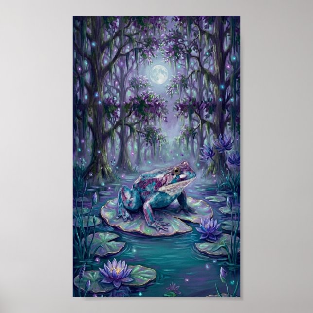 MysticSwampFrog Poster (Vorne)