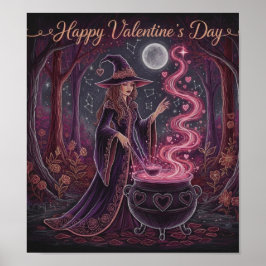 MysticValentineWitch Poster