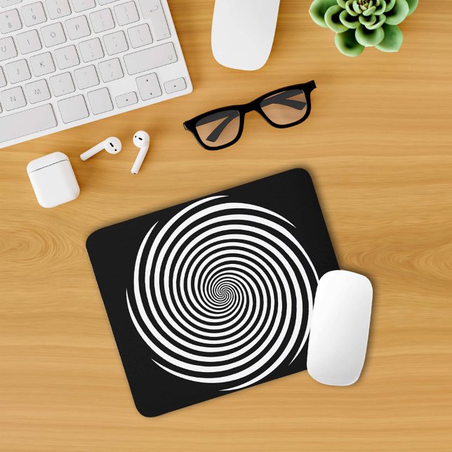 Mystifizieren Sie Ihre Maus mit Hypnosis Spirale M Mousepad (Want to mystify your computer mouse? Make your computer dizzy? )