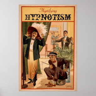 Mystifizierende Hypnose VAUDEVILLE Poster