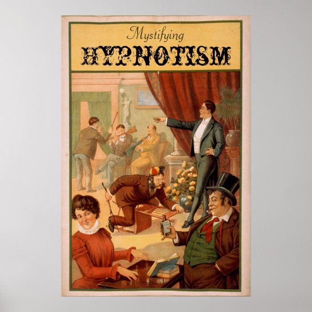 Mystifizierende Hypnose VAUDEVILLE Poster (Vorne)
