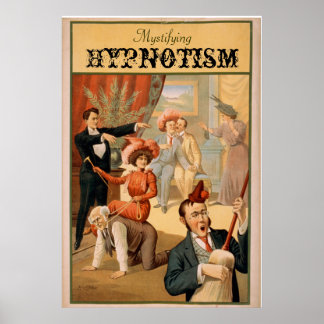 Mystifizierende Hypnose VAUDEVILLE Poster