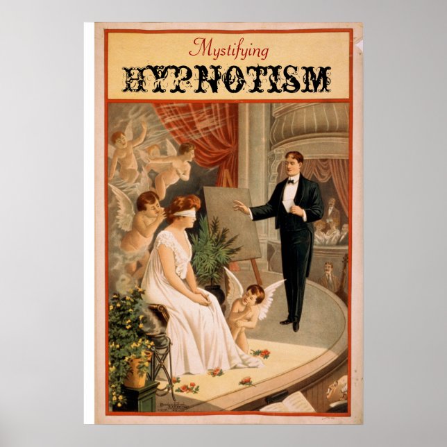 Mystifizierende Hypnose VAUDEVILLE Poster (Vorne)