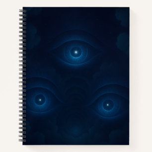 Mystik-Energie-Augen Notizbuch