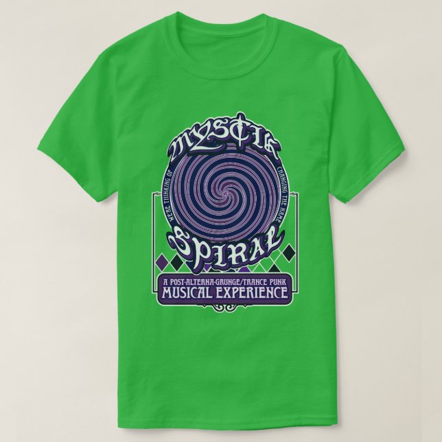 Mystik Spiral T-Shirt (Design vorne)