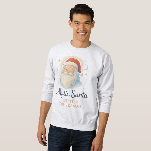 Mystik-Weihnachtsmann-Sweatshirt | Geist der Saiso Sweatshirt (Vorne ganz)