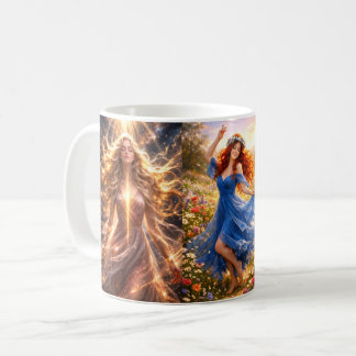 Mystik Woman Becher (3-seitiges Design)  Kaffeetasse