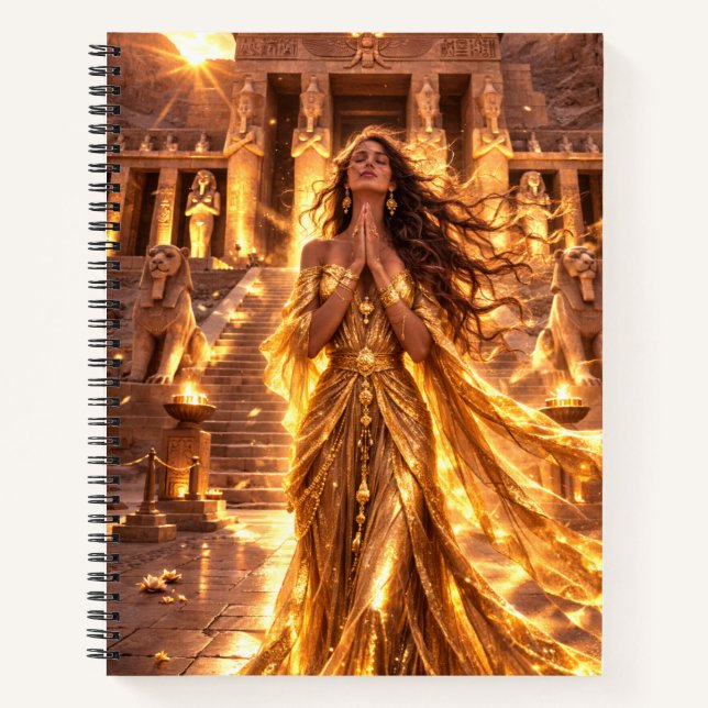 Mystik Woman Notizblock – Dein Raum für Gedanken Notizbuch (Vorderseite)