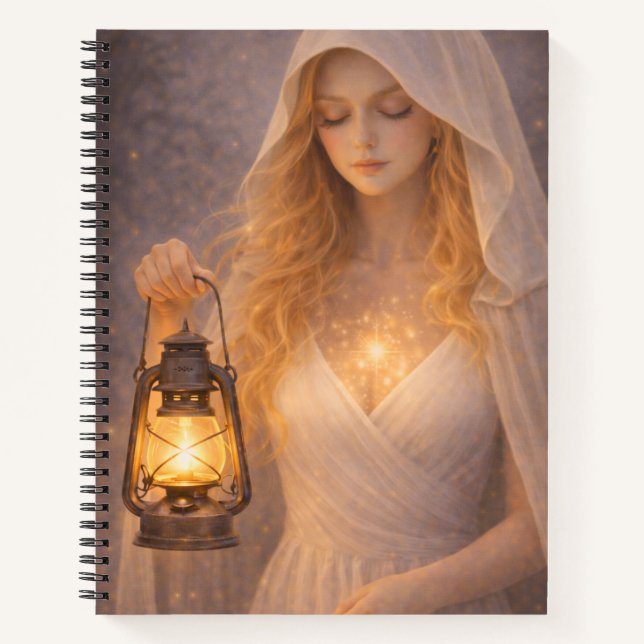 Mystik Woman Notizblock – Dein Raum für Gedanken Notizbuch (Vorderseite)