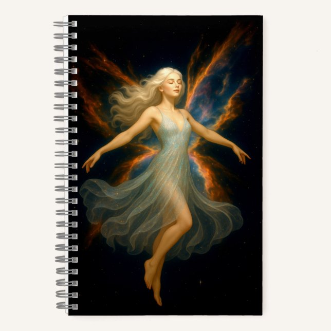 Mystik Woman – Notizblock mit Seele Notizbuch (Vorderseite)