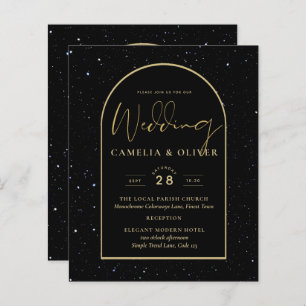 Mystique BLACK GOLD Starry Night Wedding