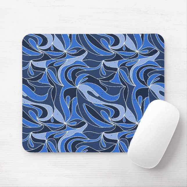 Mystique Blue Mousepad (Mit Mouse)