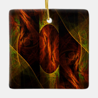 Mystique Dschungel Abstraktes Kunstmuseum Keramikornament