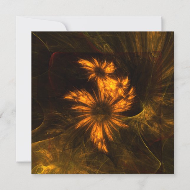 Mystique Garden Abstrakt Art (Vorderseite)