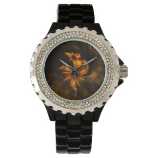 Mystique Garden Abstrakt Art Armbanduhr