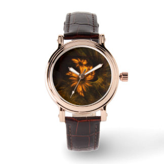 Mystique Garden Abstrakt Art Armbanduhr
