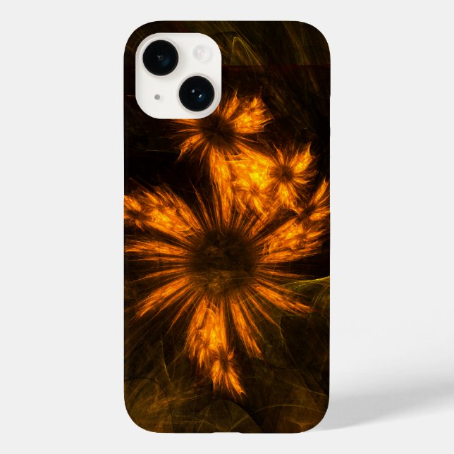 Mystique Garden Abstrakt Art Case-Mate iPhone Hülle (Rückseite)