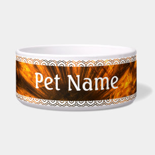 Mystique Garden Abstrakt Art Dog Bowl Napf