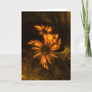 Mystique Garden Abstrakt Art Grußkarte Karte