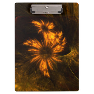 Mystique Garden Abstrakt Art Klemmbrett