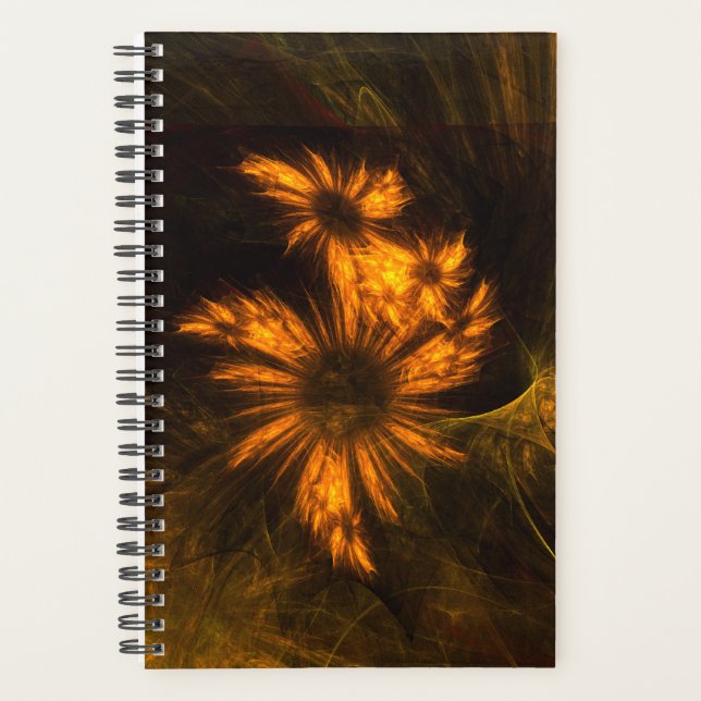 Mystique Garden Abstrakt Art Planer (Vorderseite)