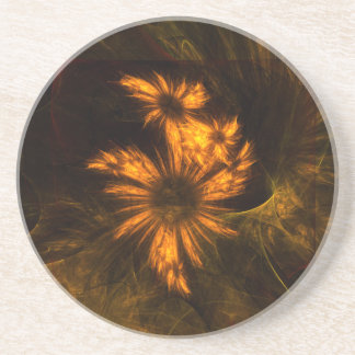 Mystique Garden Abstrakt Art Untersetzer