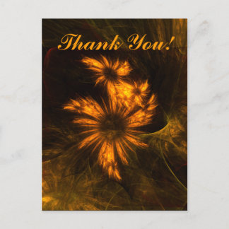 Mystique Garden Vielen Dank Postcard Postkarte