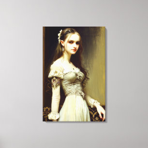 Mystique in Grace #057: Schatten der Unschuld Leinwanddruck