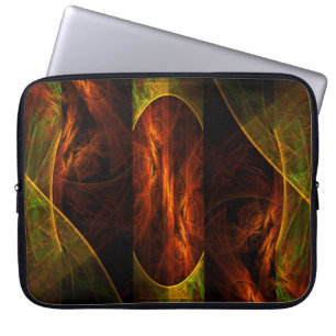 Mystique Jungle Abstrakt Art Laptop-Sieb Laptopschutzhülle
