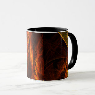 Mystique Jungle Abstrakt Coffee Tasse