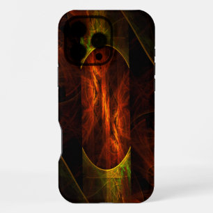 Mystique Jungle Moderne Abstrakte Fractal-Kunst iPhone 16 Pro Max Hülle