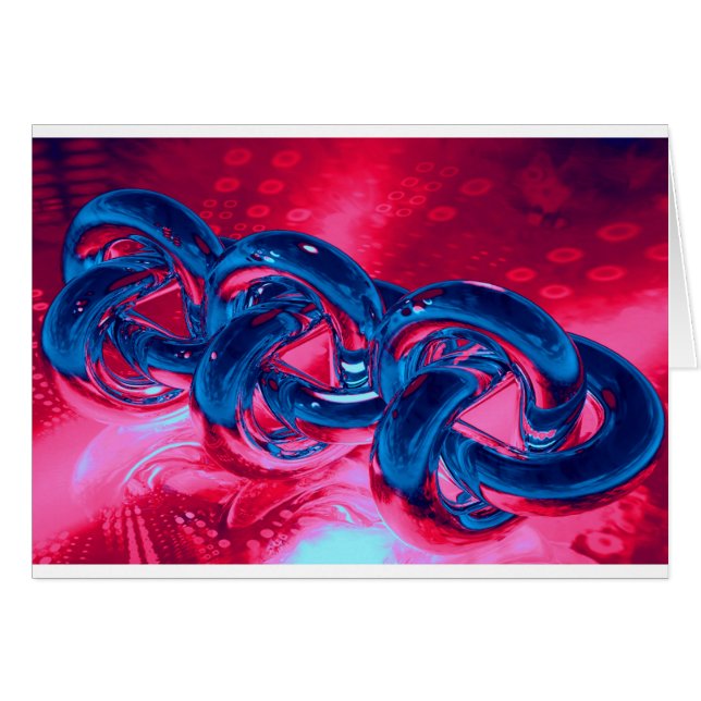 Mystisch-blaue Ringe (Vorderseite (Horizontal))