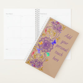 Mystisch, Mandala Daily Planner Planer