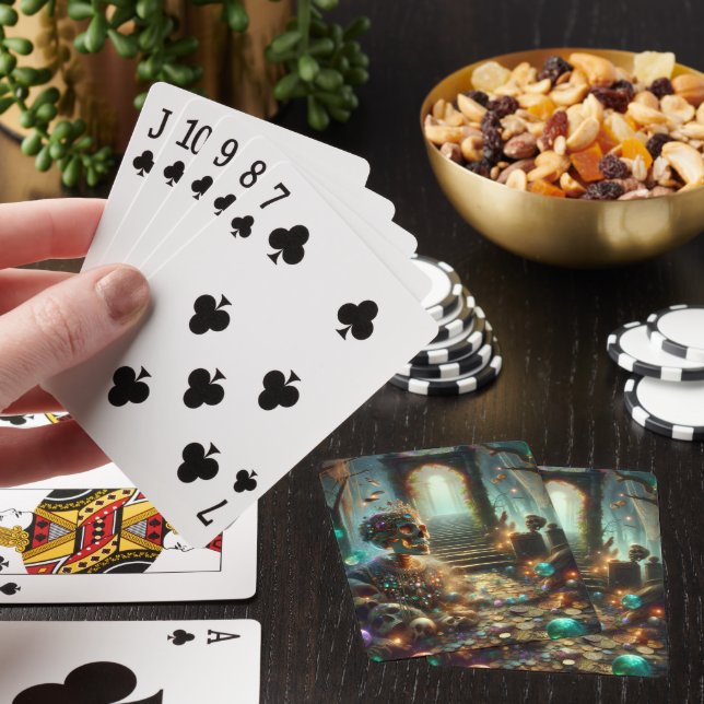 Mystisch Spielkarten (In Situ)