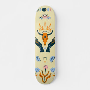 Mystisch und esoterisch skateboard