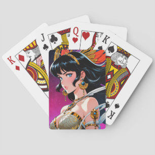 Mystische Anime-Spielkarten Spielkarten