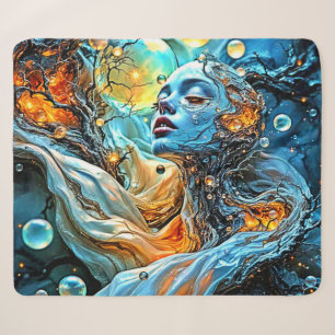 Mystische ätherische Kunst Sherpadecke