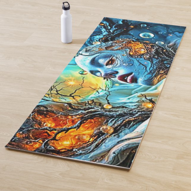Mystische ätherische Kunst Yogamatte (Beispiel)
